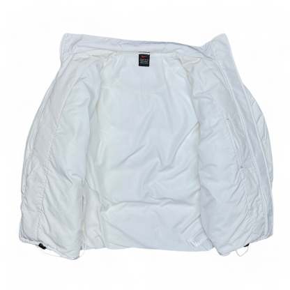 Vintage 90s Rare Down Spellout Pufferjacke Wei?-Maverick