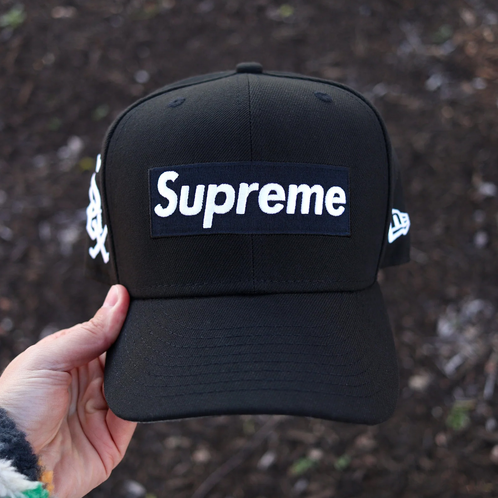 NEW ERAX“SUPREME”WHITE SOX EMBROIDERED CASUAL BASEBALL CAP-Maverick