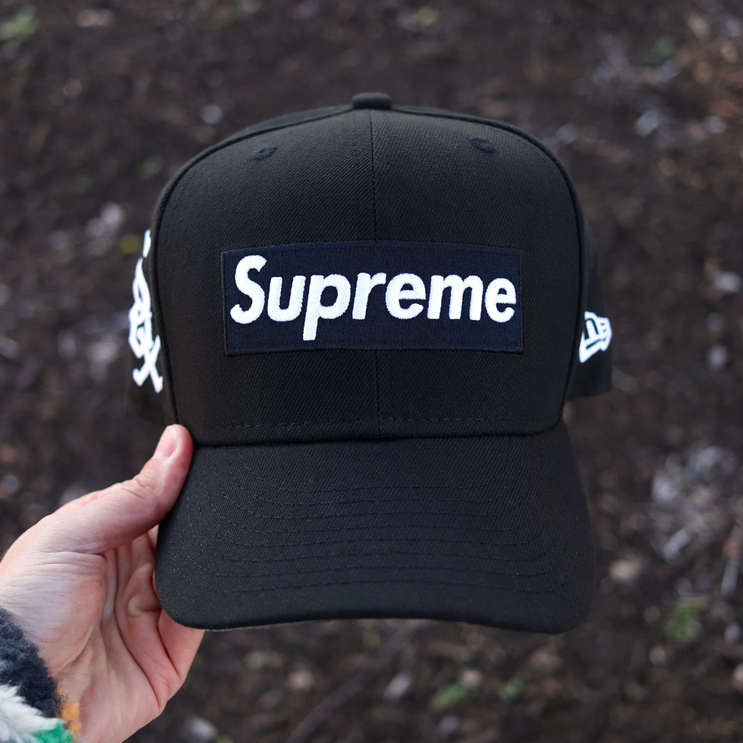 NEW ERAX“SUPREME”WHITE SOX EMBROIDERED CASUAL BASEBALL CAP-Maverick
