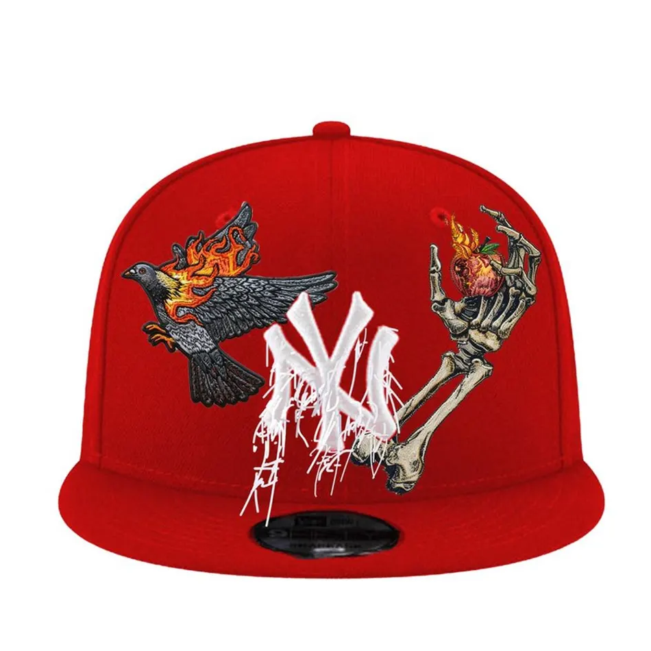 NEW ERA NEW YORK YANKEES EMBROIDERED CASUAL BASEBALL CAP-Maverick