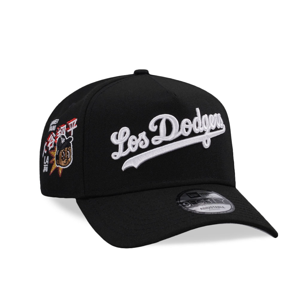 NEW ERA LOS ANGELES DODGERS 100TH ANNIVERSARY STONE TWO TONE EDITION 9FORTY A FRAME TRUCKER SNAPBACK CAP-Maverick