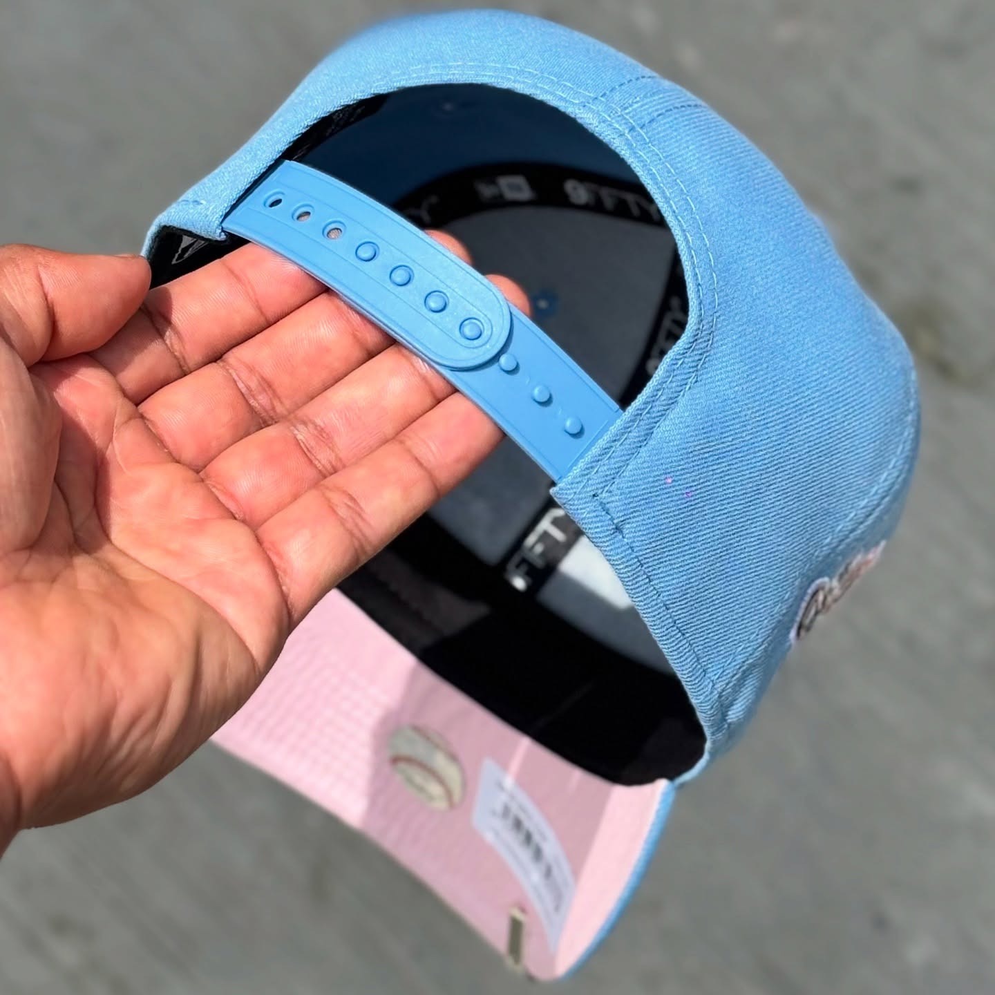 NEW ERA CHICAGO WHITE SOX ALL STAR GAME 2003 SKY BLUE EMBROIDERED CASUAL BASEBALL CAP-Maverick