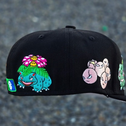 NEW ERA GORRA TOXIK / NEW YORK YANKEES BULBASAUR EMBROIDERED CASUAL BASEBALL CAP-Maverick