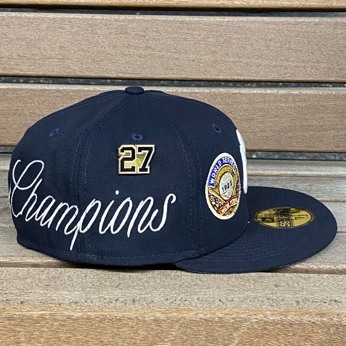 NEW ERA NEW YORK YANKEES 59FIFTY HISTORIC CHAMPS EMBROIDERED CASUAL BASEBALL CAP-Maverick