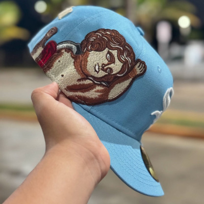 NEW ERA JON STAN X CHICAGO WHITE SOX BLUE EMBROIDERED CASUAL BASEBALL CAP-Maverick