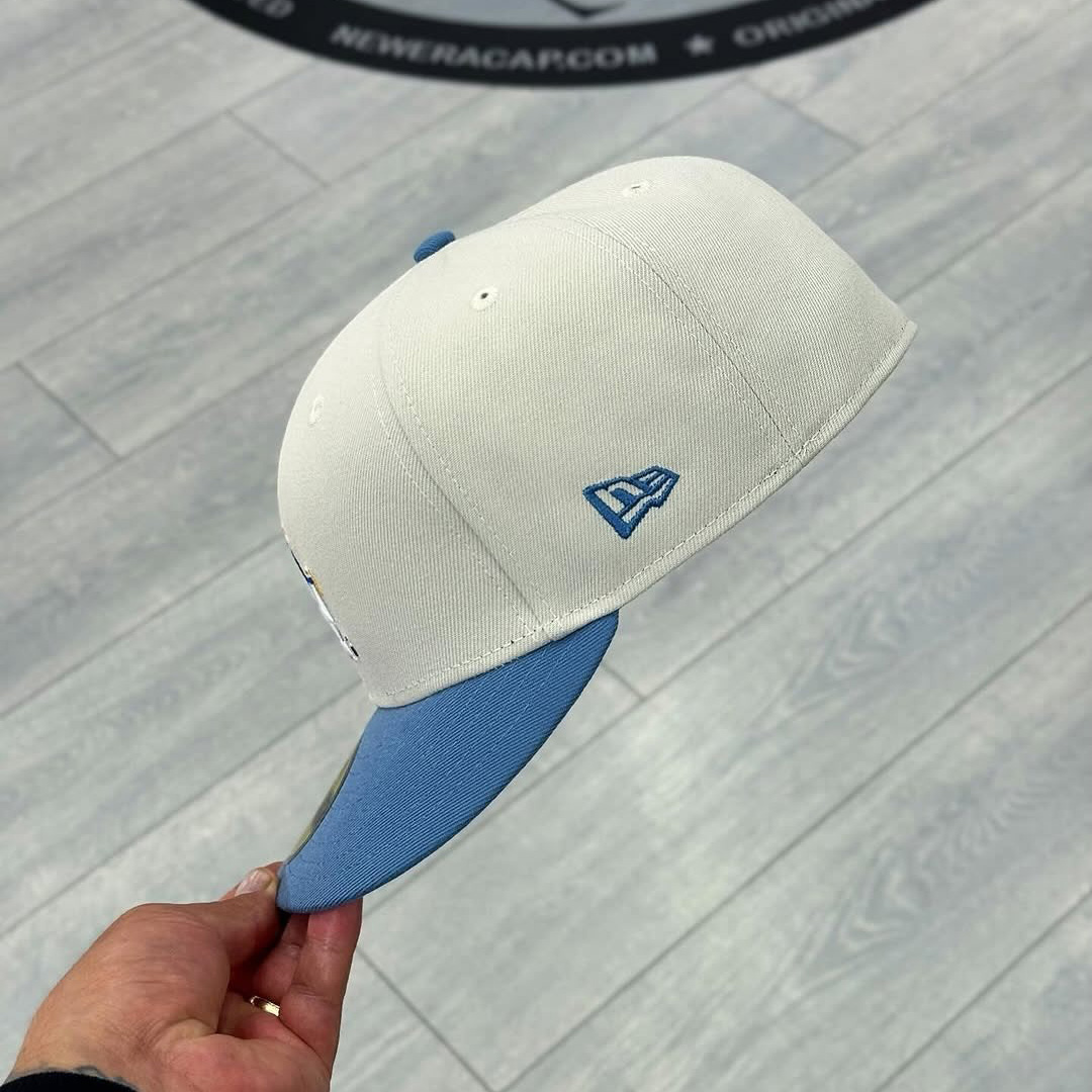 NEW ERA STONE LOS ANGELES DODGERS BRUSH LOGO EMBROIDERED CASUAL BASEBALL CAP-Maverick