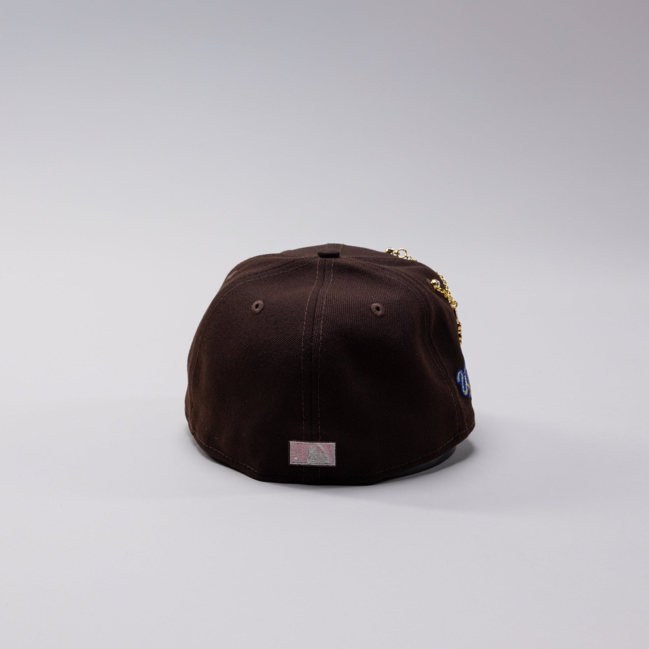 NEW ERA 59FIFTY BROWN ATLANTA BRAVES W/ 1992 WORLD SERIES SIDE PATCH-Maverick