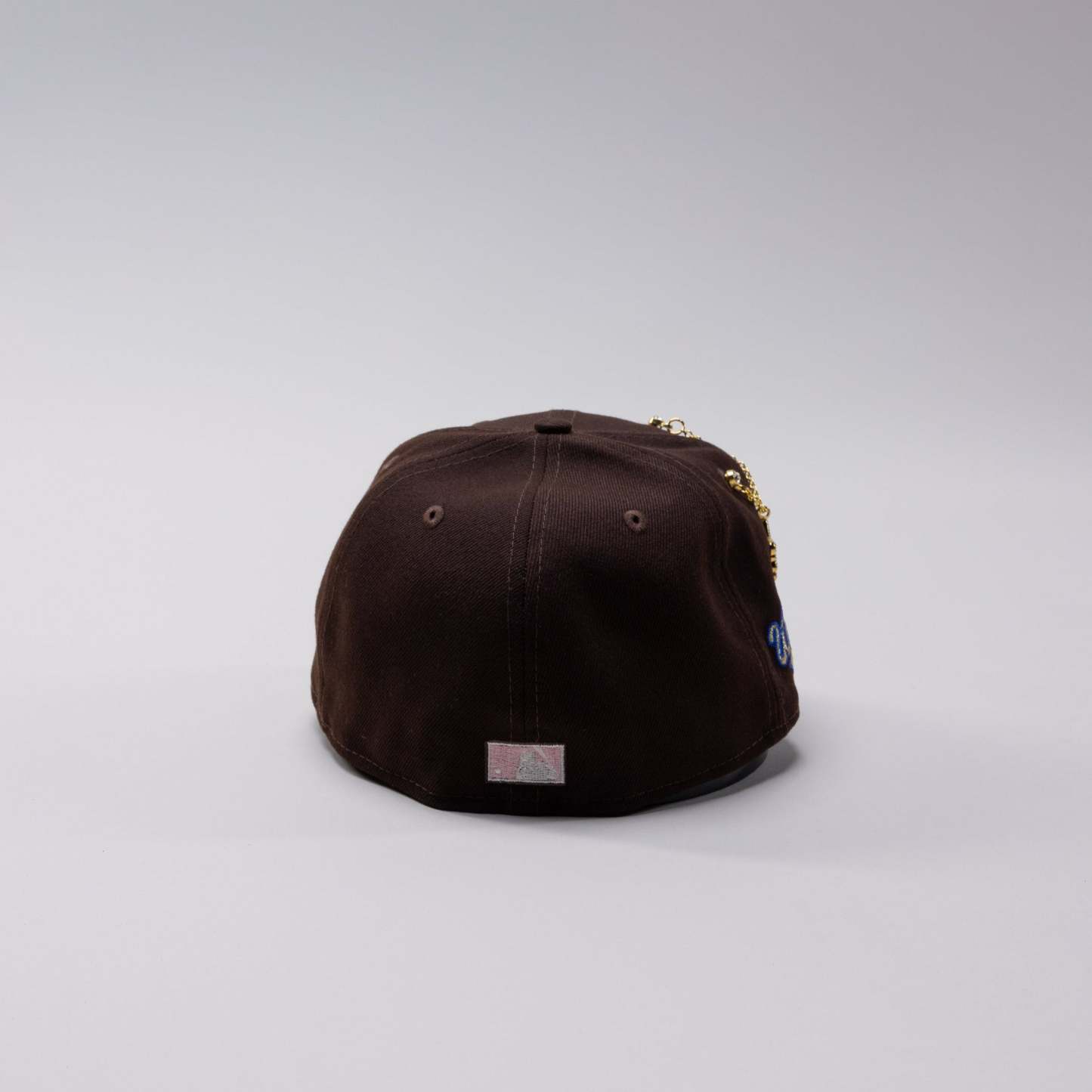 NEW ERA 59FIFTY BROWN ATLANTA BRAVES W/ 1992 WORLD SERIES SIDE PATCH-Maverick