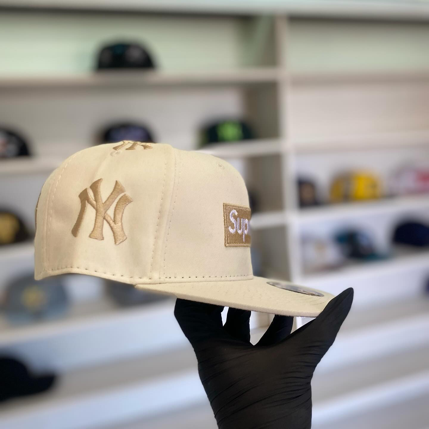 NEW ERA NEW YORK YANKEES BOX LOGO EMBROIDERED CASUAL BASEBALL CAP-Maverick