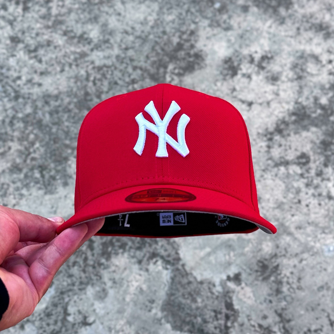 NEW ERA GORRA NEW YORK YANKEES 9FIFTY RED EMBROIDERED CASUAL BASEBALL CAP-Maverick