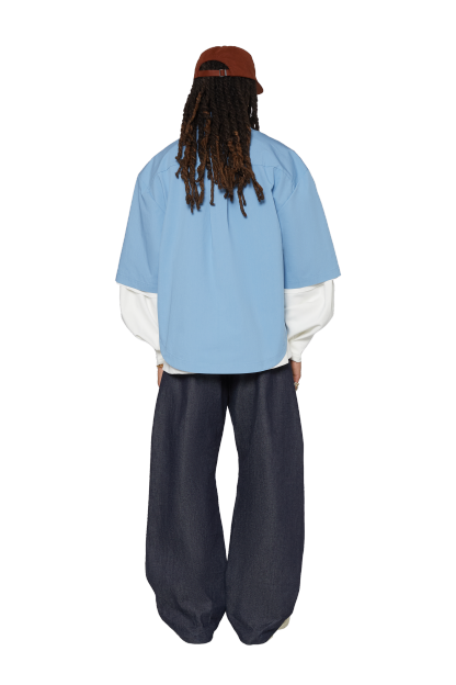 DENIM 440 BERMUDA JEANS IN INDIGO-Maverick