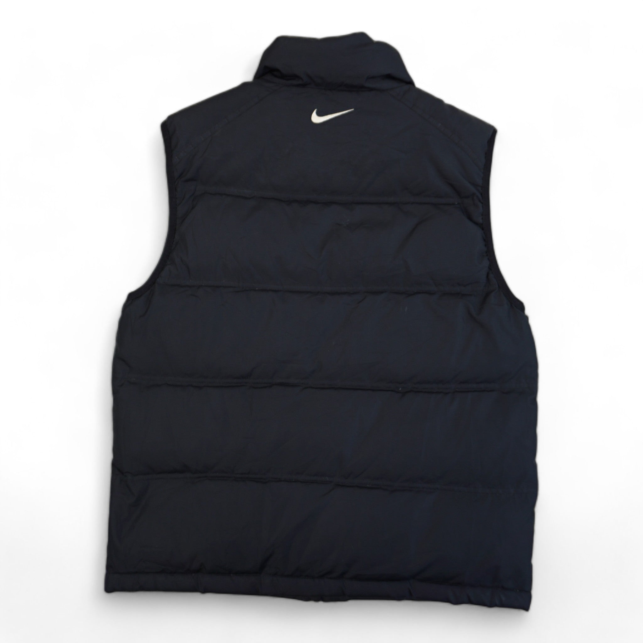 Vintage Puffer Vest Back Swoosh-Maverick
