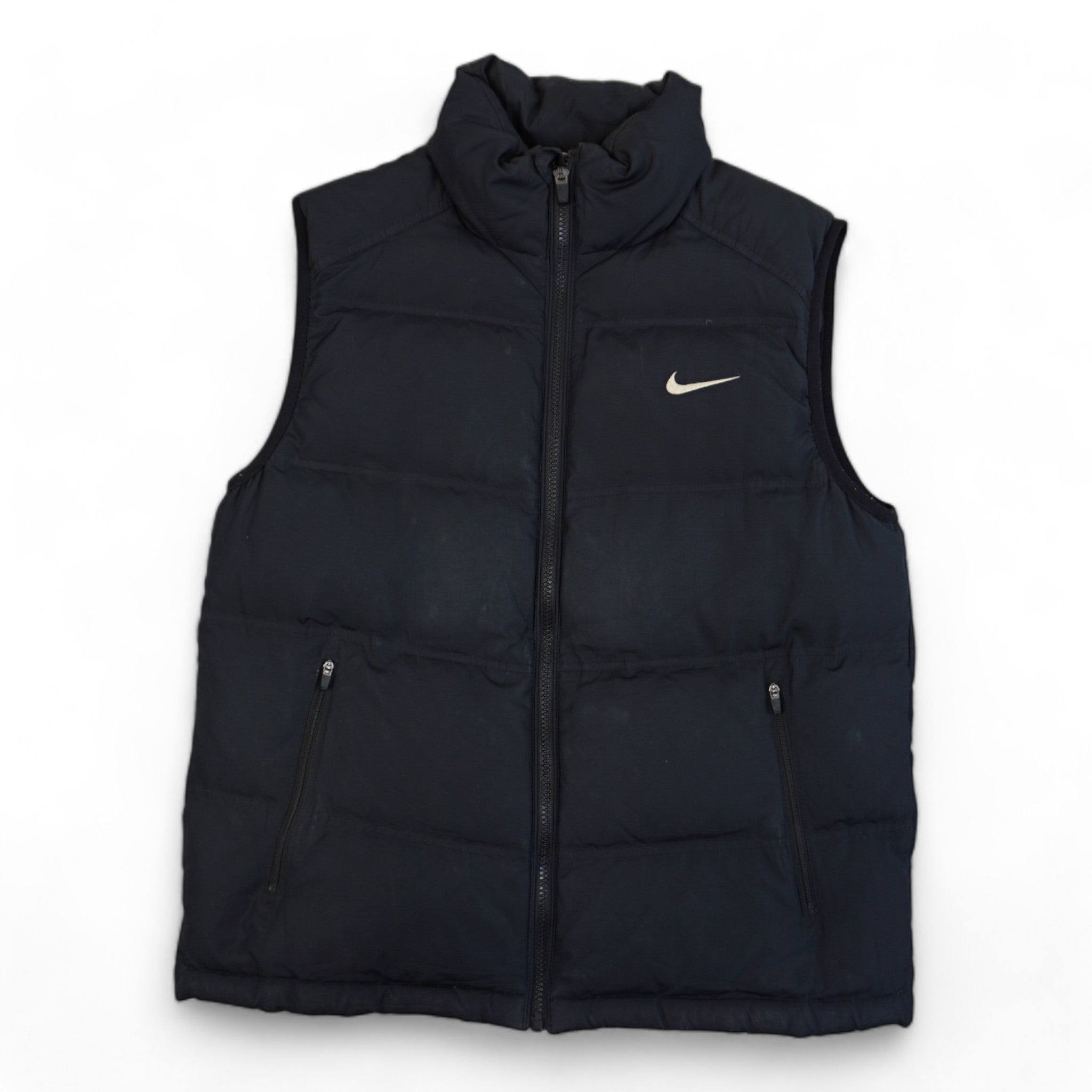 Vintage Puffer Vest Back Swoosh-Maverick