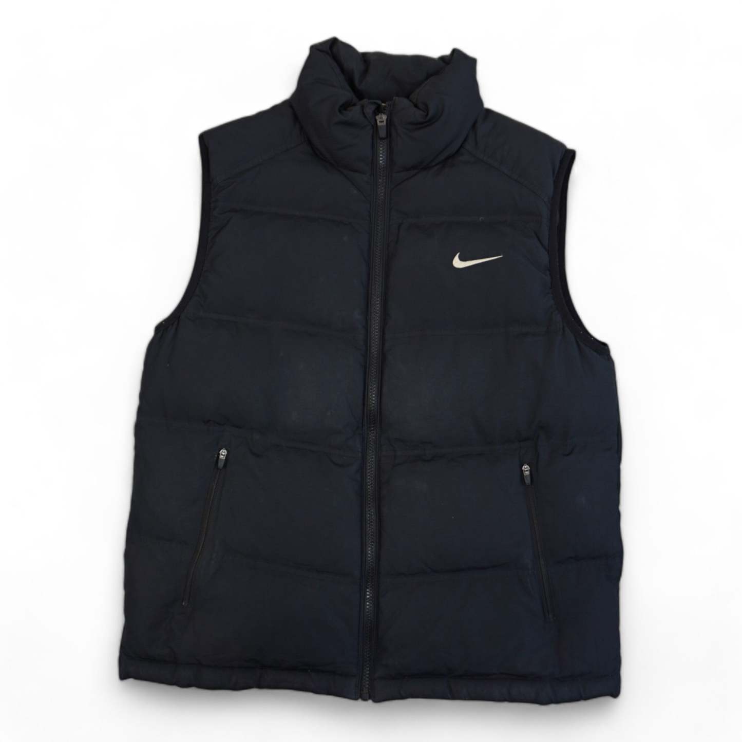 Vintage Puffer Vest Back Swoosh-Maverick