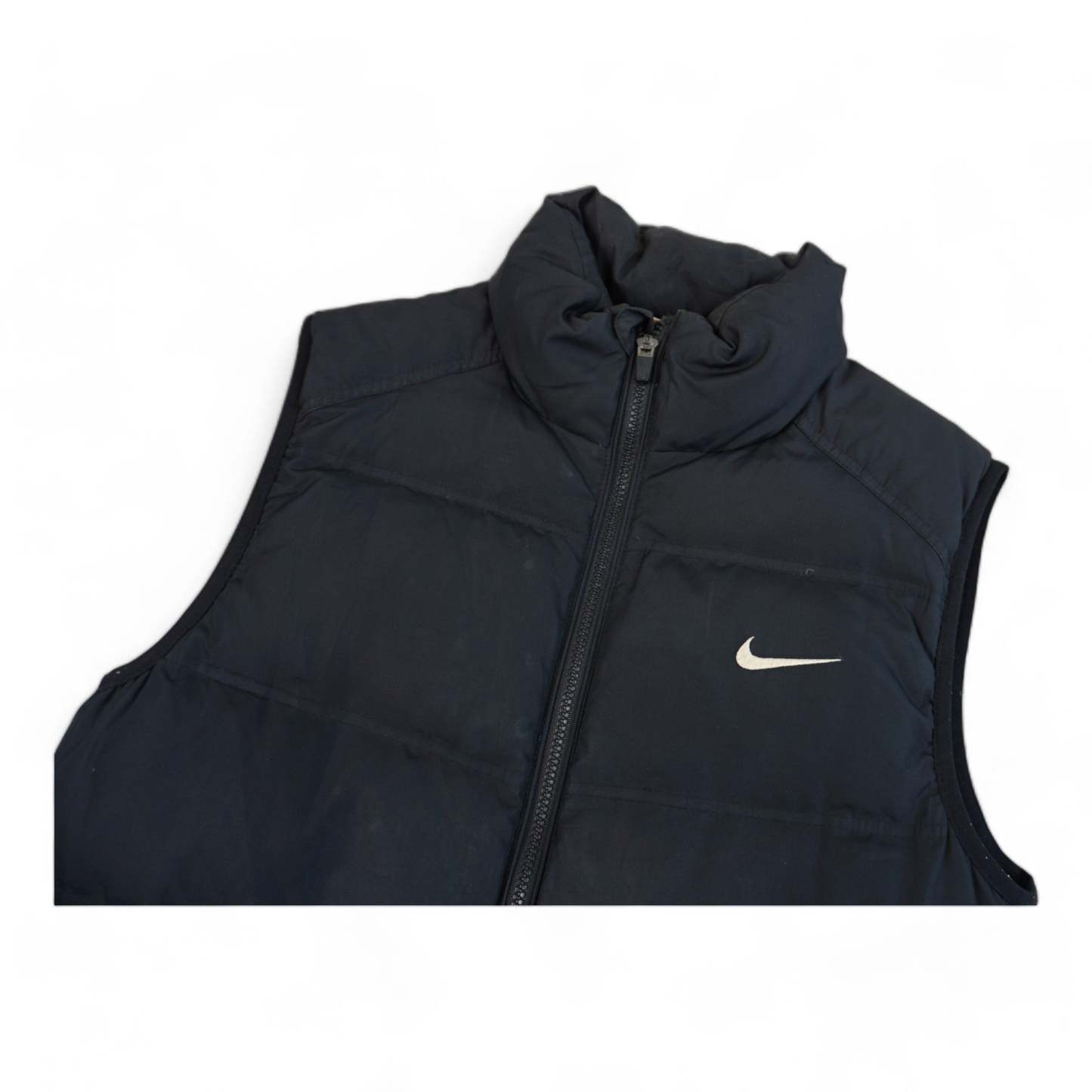 Vintage Puffer Vest Back Swoosh-Maverick