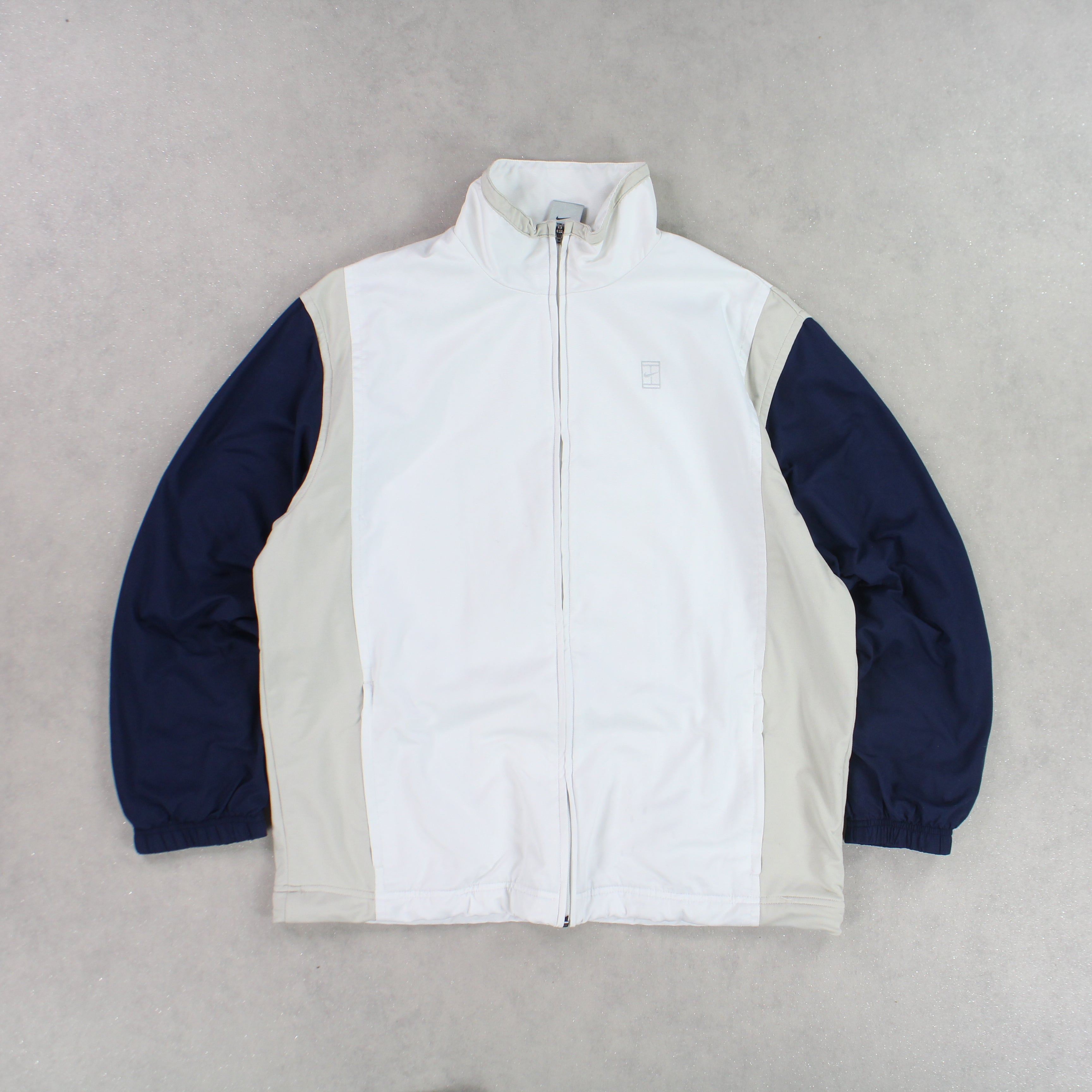 RARE 2000s Track Jacket White-Maverick