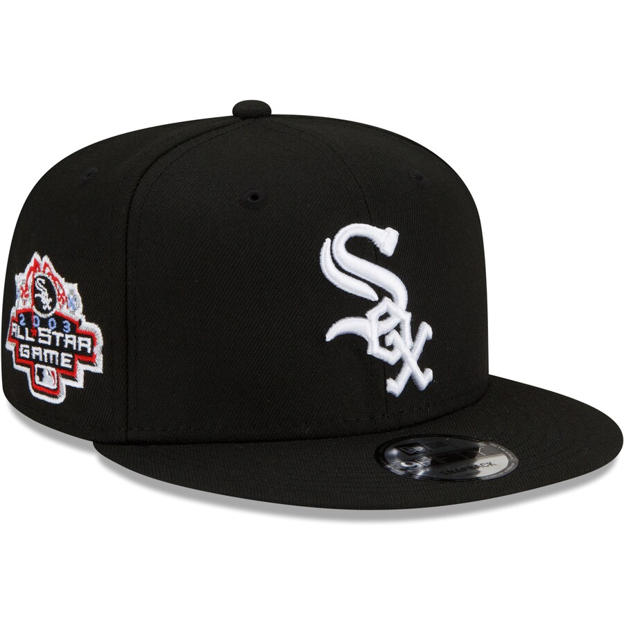 NEW ERA CHICAGO WHITE SOX 2003 MLB ALL-STAR GAME PATCH UP 9FIFTY SNAPBACK HAT-Maverick