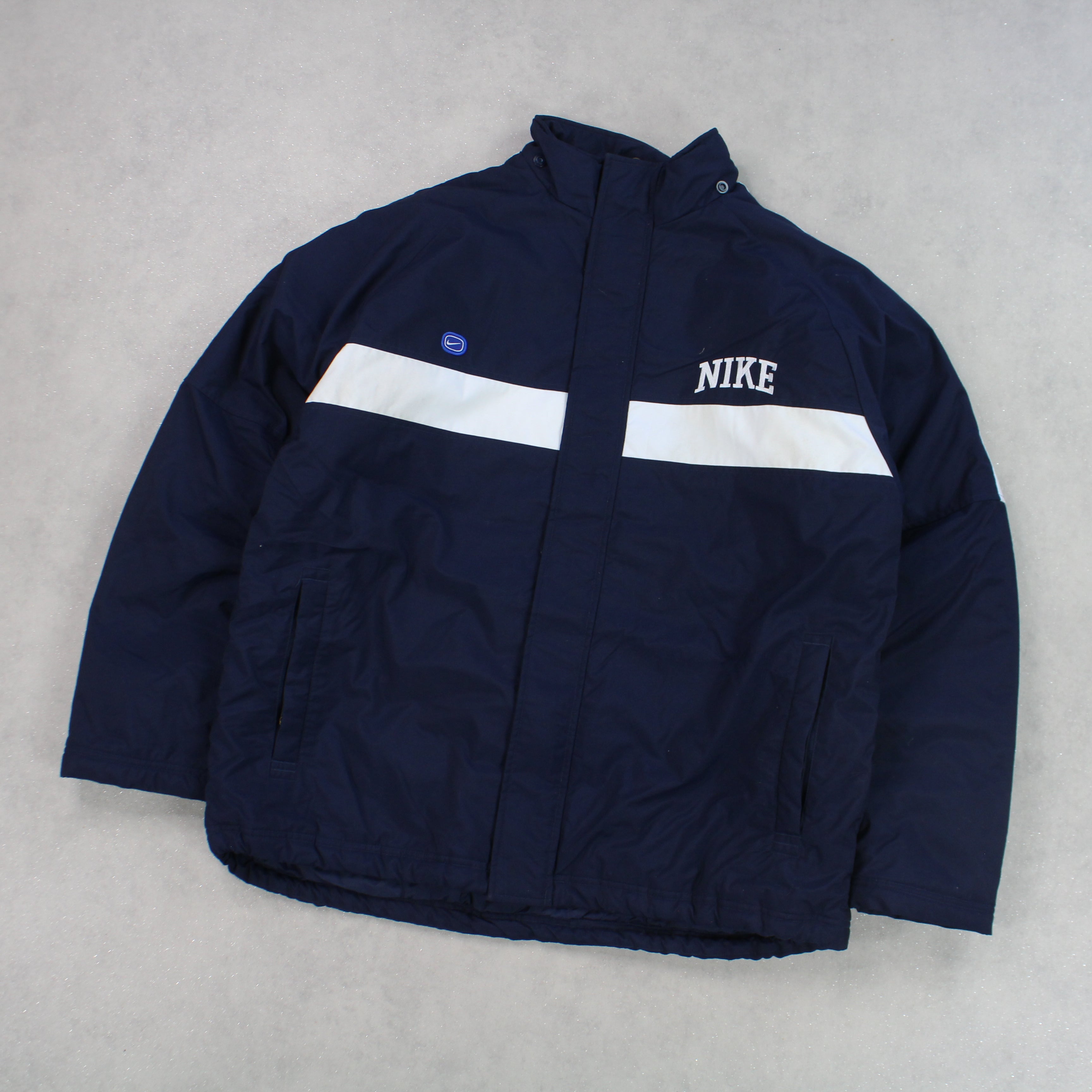 RARE 2000s Padded Jacket Blue-Maverick