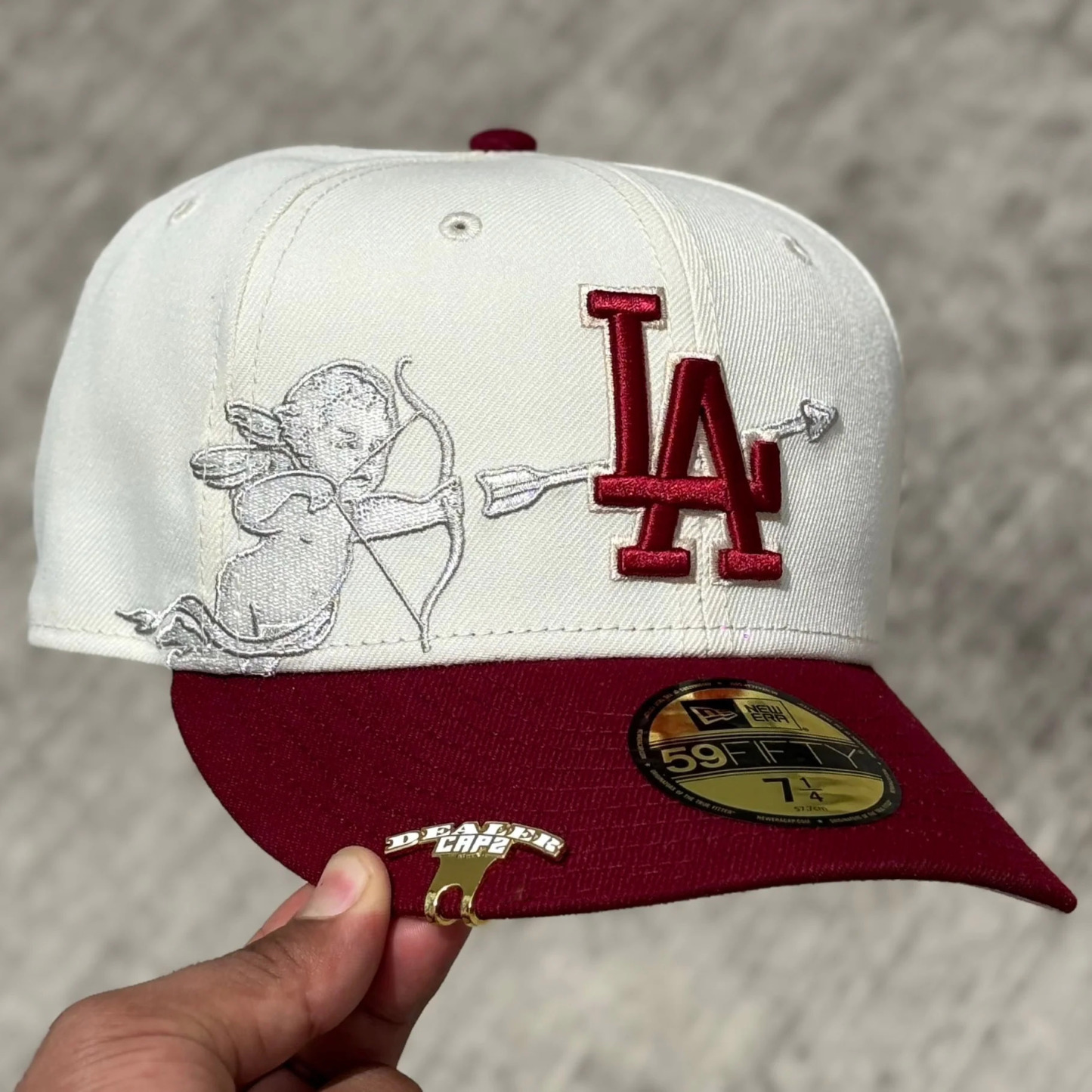 NEW ERA LOS ANGELES DODGERS 59FIFTY FITTED EMBROIDERED CASUAL BASEBALL CAP-Maverick