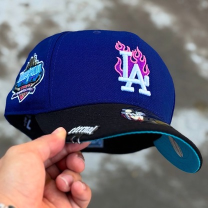 NEW ERA LOS ANGELES DODGERS MODELO DISPONIBLE EMBROIDERED CASUAL BASEBALL CAP-Maverick