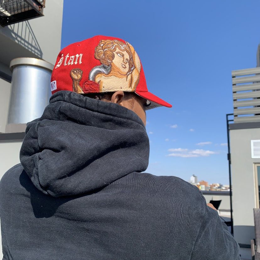 NEW ERA (RED) JON STAN YANKEES EMBROIDERED CASUAL BASEBALL CAP-Maverick