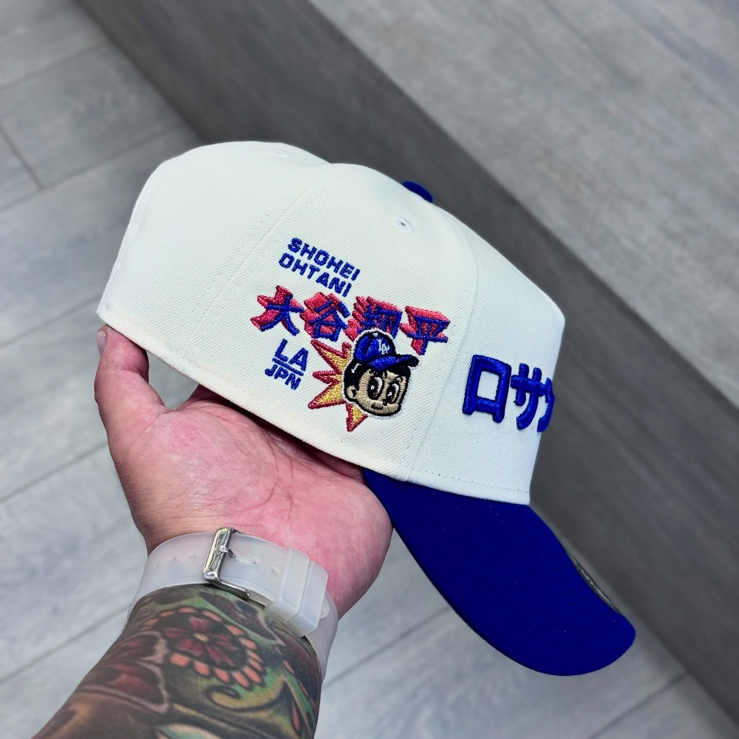 NEW ERA LOS ANGELES DODGERS SHOHEI OHTANI EMBROIDERED CASUAL BASEBALL CAP-Maverick