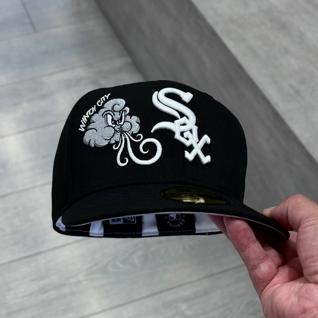 NEW ERA GORRA CHICAGO WHITE SOX FOOD ICON EMBROIDERED CASUAL BASEBALL CAP-Maverick