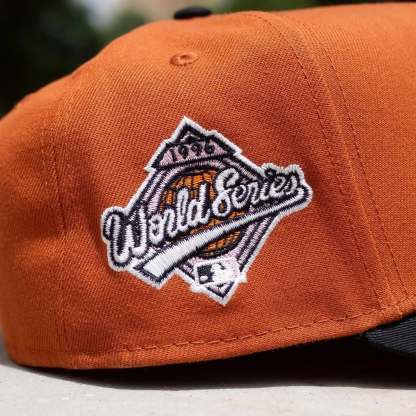 NEW ERA NEW YORK YANKEES WORLD SERIES 1999 RUSTY COPPER EDITION 9FORTY A FRAME SNAPBACK HAT-Maverick