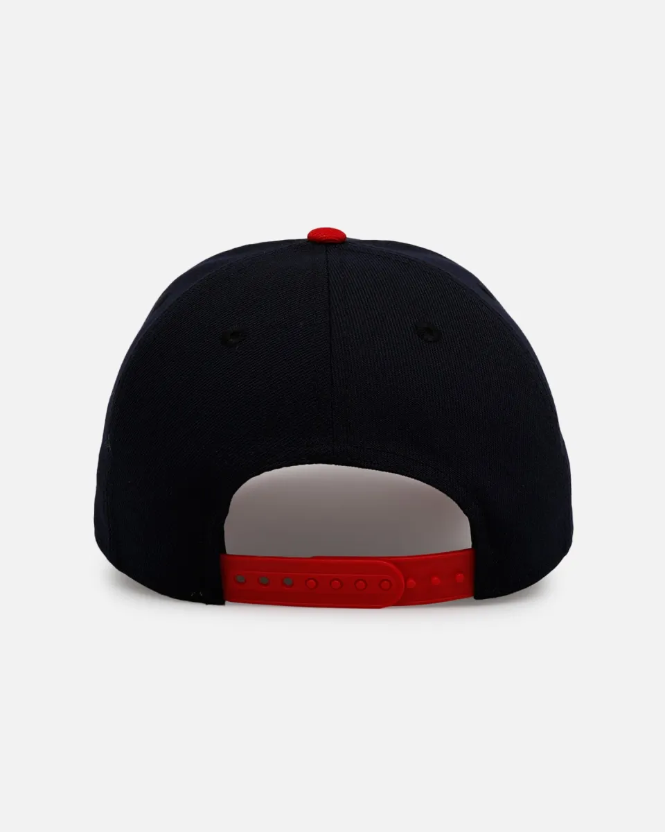 NEW ERA ATLANTA BRAVES 'TEAM COLOR HEARTS' 9FORTY A-FRAME SNAPBACK NAVY/RED-Maverick