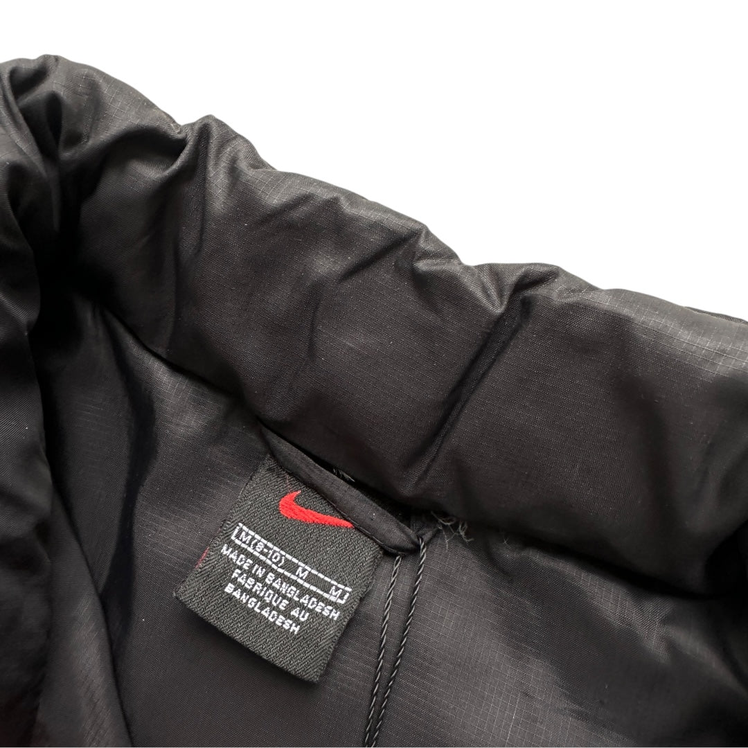 Vintage Y2K Puffer Daunenjacke Schwarz Pink-Maverick