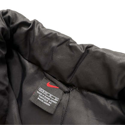 Vintage Y2K Puffer Daunenjacke Schwarz Pink-Maverick