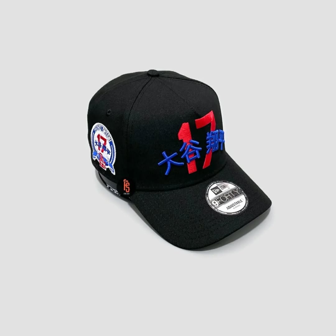 NEW ERA LOS ANGELES DODGERS OHTANI  METALLIC BLACK 9FIFTY A-FRAME SNAPBACK HAT-Maverick