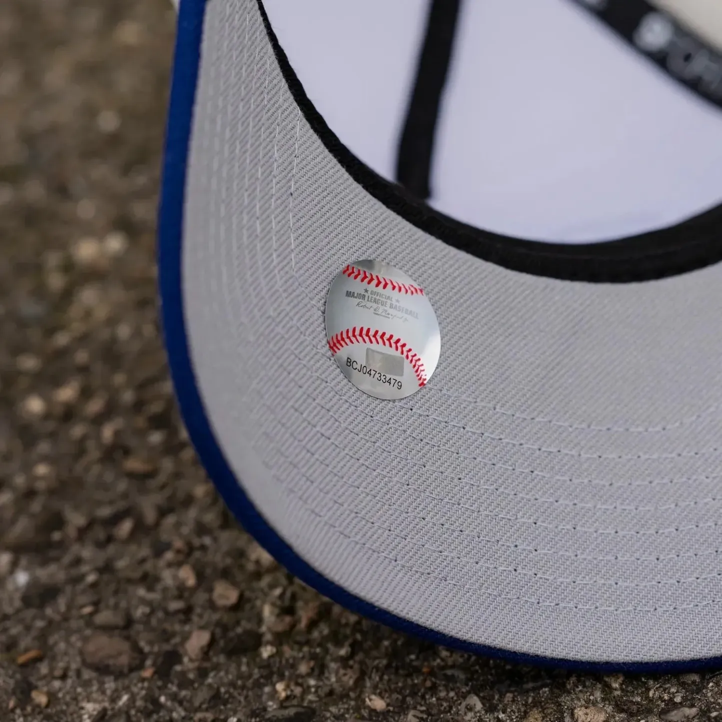 NEW ERA 9FORTY A-FRAME MLB LOS ANGELES DODGERS 75TH WORLD SERIES TWO TONE / GREY UV SNAPBACK-Maverick