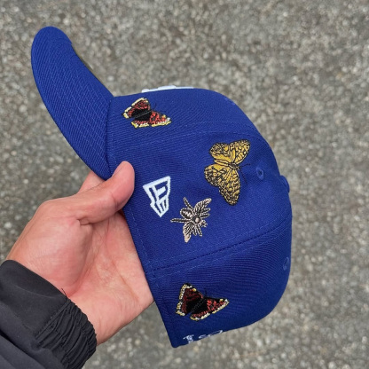 NEW ERA LOS ANGELES DODGERS EMBROIDERED CASUAL BASEBALL CAP-Maverick