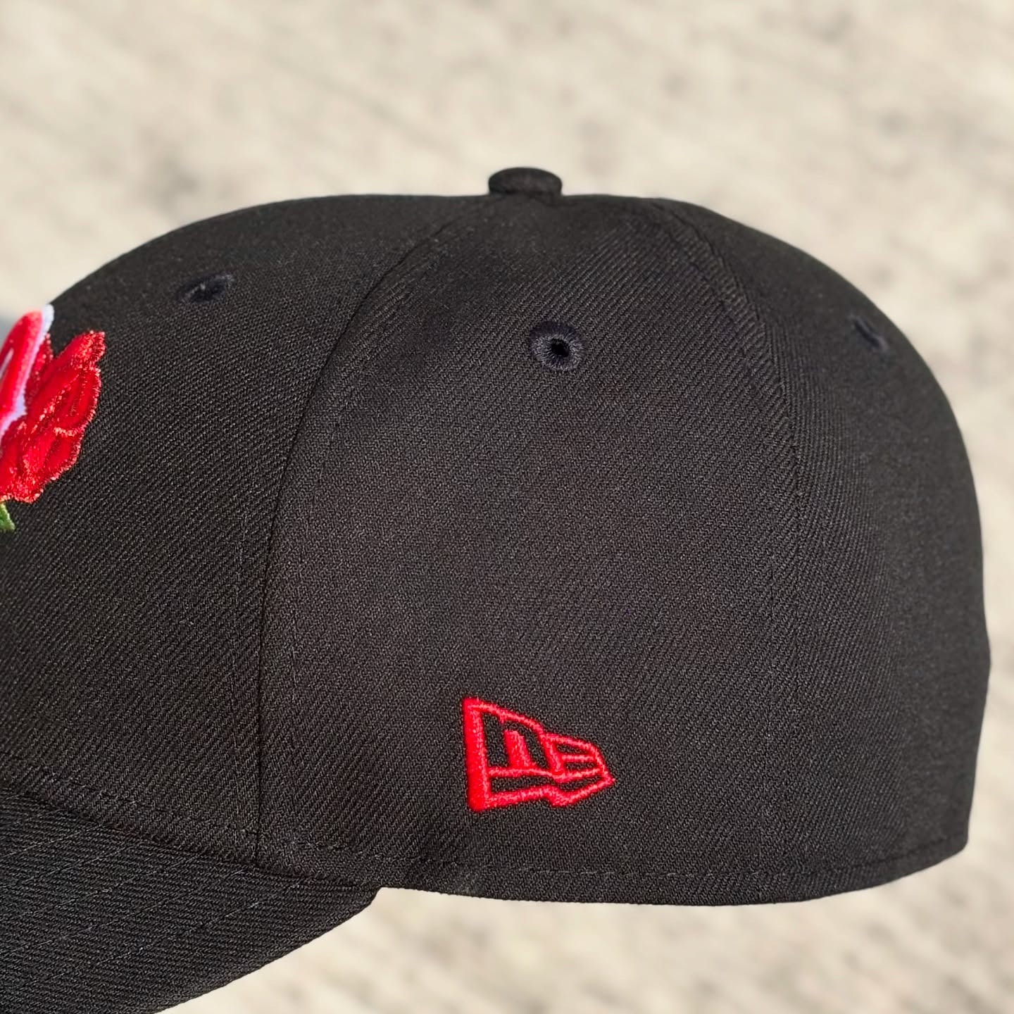 NEW ERA BOSTON RED SOX ALL STAR GAME 1999 ANNIVERSARY BLACK ROSE EMBROIDERED CASUAL BASEBALL CAP-Maverick