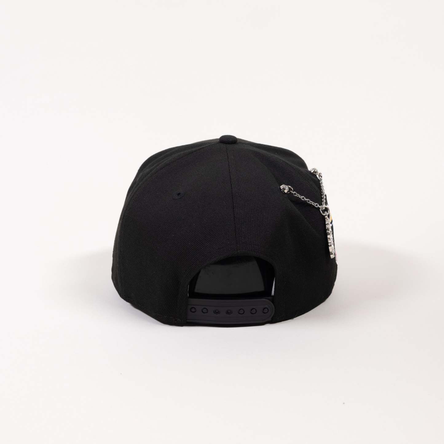 NEW ERA EXCLUSIVE 9FIFTY A-FRAME BLACK ATLANTA BRAVES SNAPBACK W/ 2000 ALL STAR GAME SIDE PATCH-Maverick