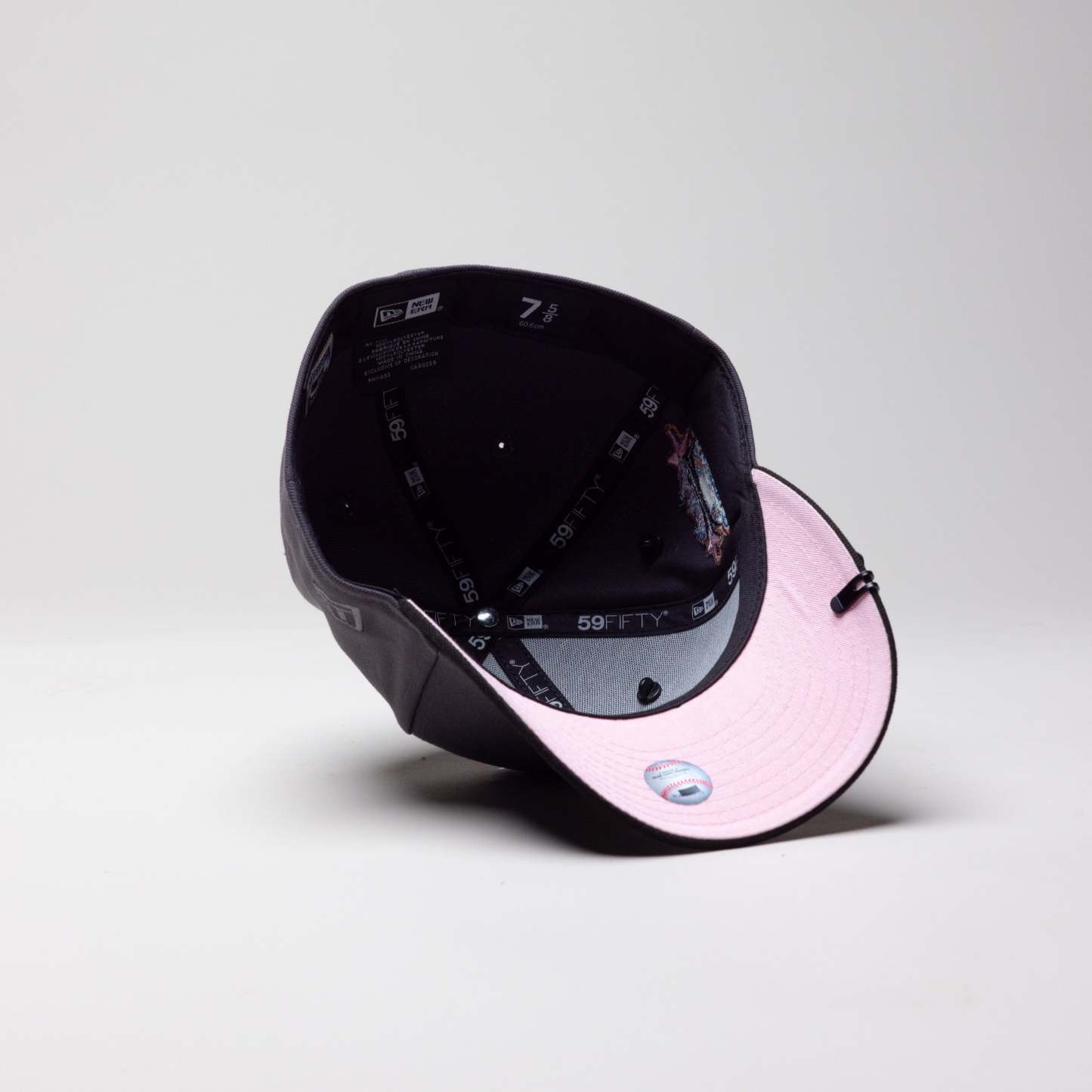 NEW ERA 59FIFTY DARK GREY/ BLACK ATLANTA BRAVES W/ 2000 ALL STAR GAME SIDE PATCH-Maverick