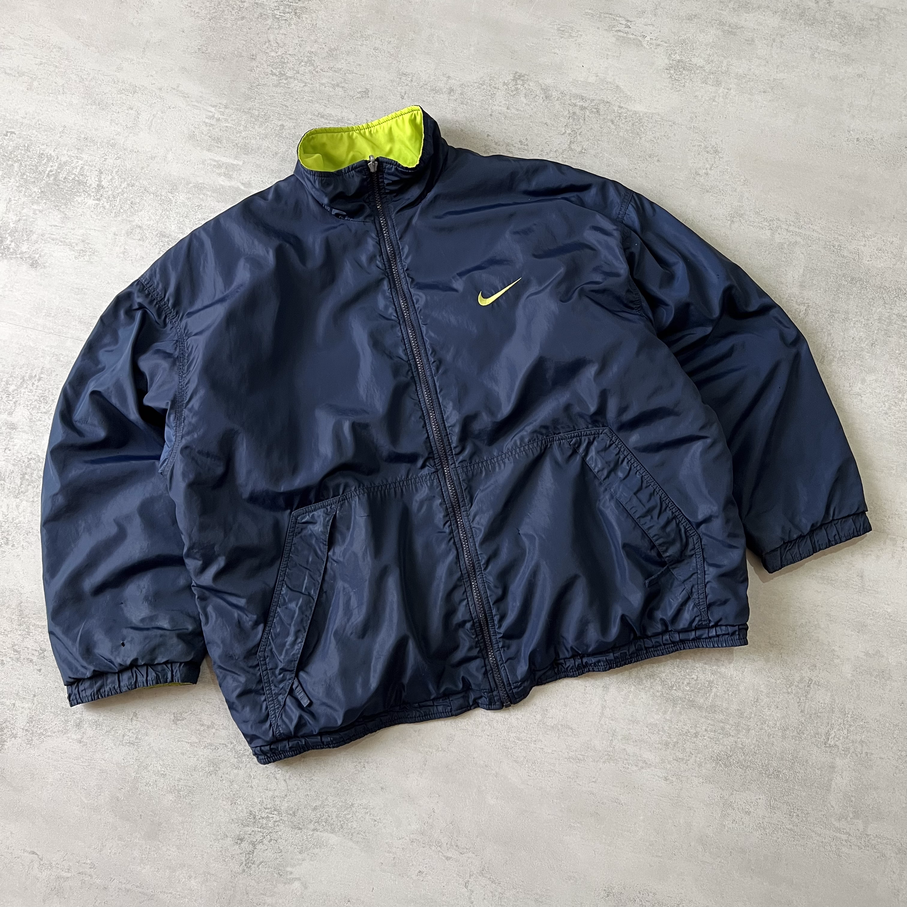 2000s reversible padded jacket-Maverick