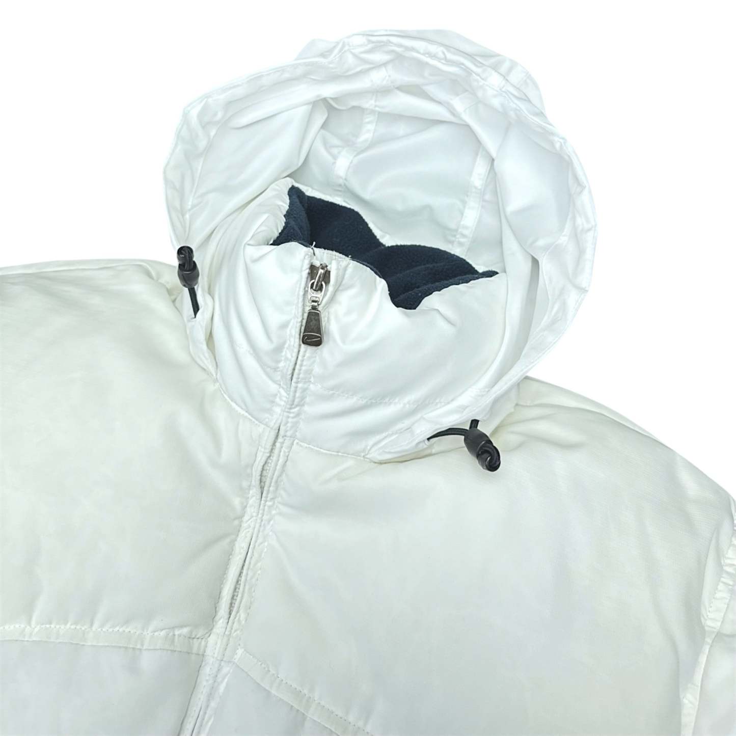 Vintage Y2K Puffer Daunenjacke Wei?-Maverick