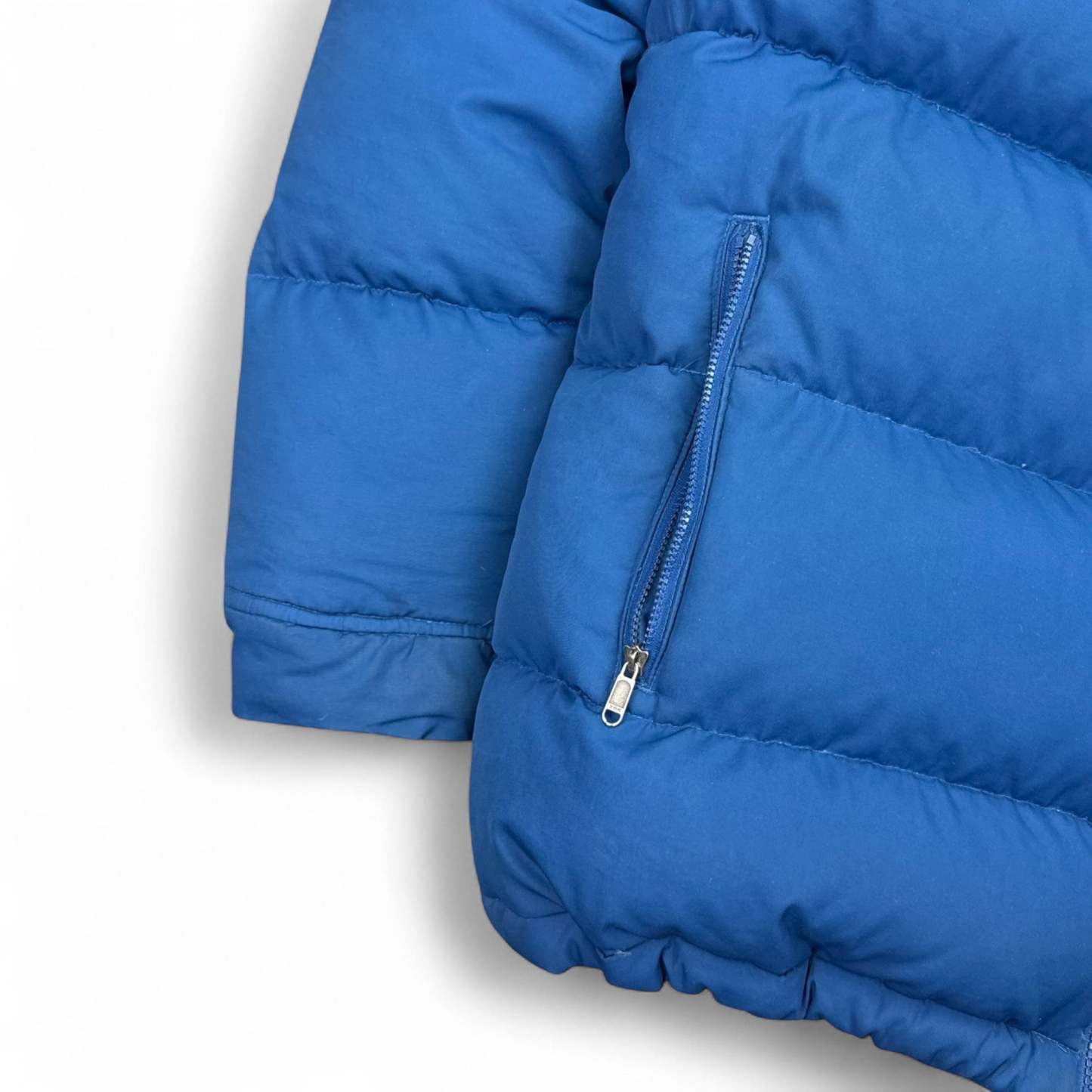 Vintage Y2K Puffer Jacke Blau-Maverick