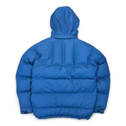 Vintage Y2K Puffer Jacke Blau-Maverick
