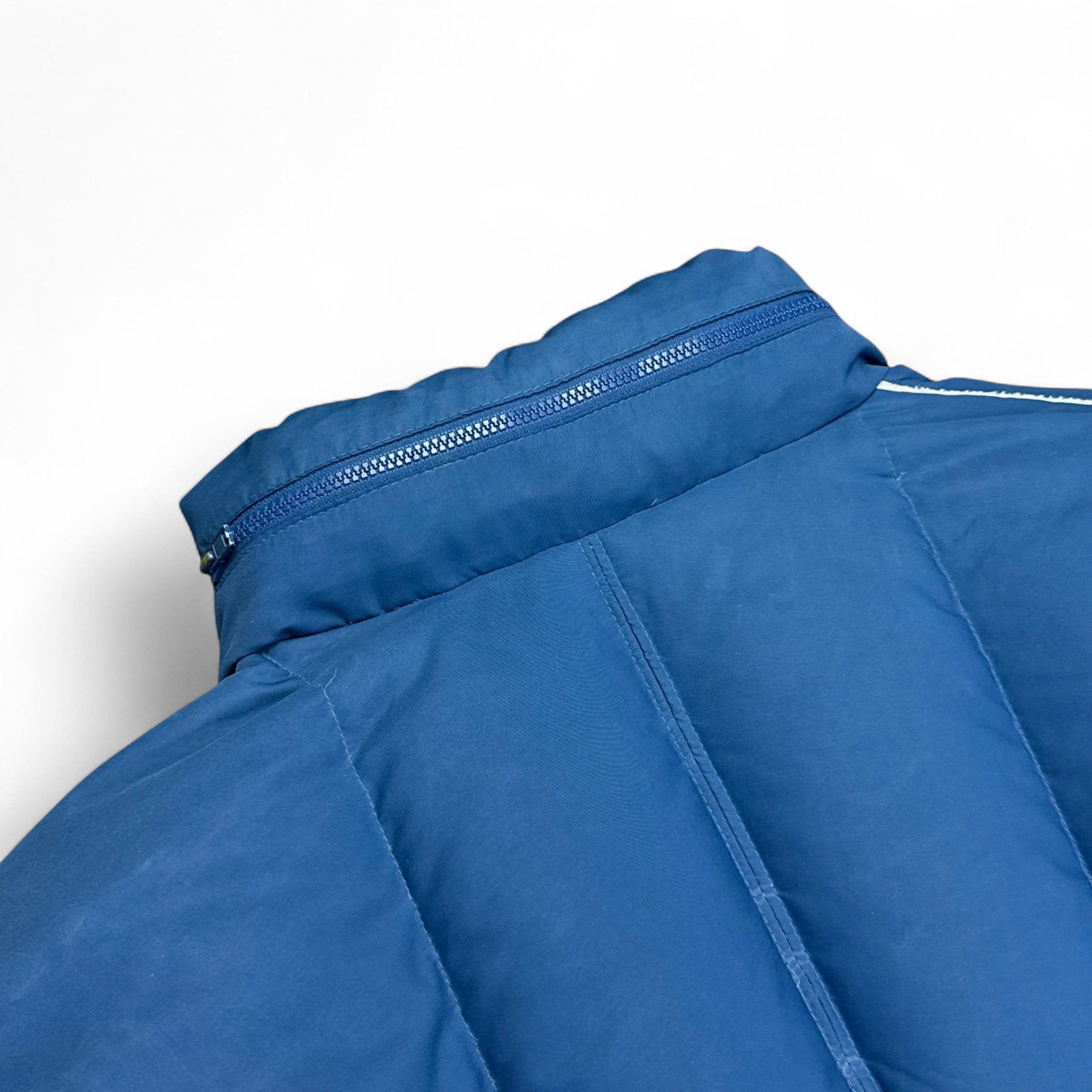 Vintage Y2K Puffer Jacke Blau-Maverick