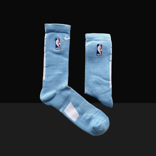 Hoop ArmourElite Socks Blue/White-Maverick