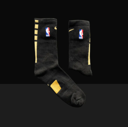 Hoop ArmourElite Socks Black/Gold-Maverick
