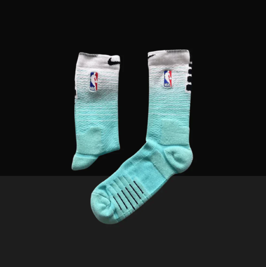 Hoop ArmourMiami Teal Gradient Elite Socks-Maverick