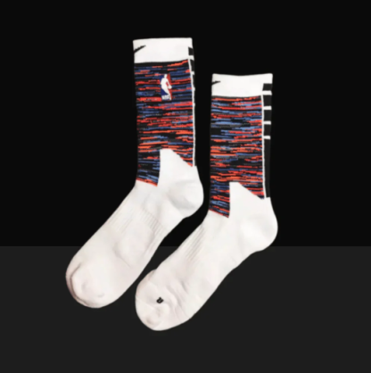 Hoop ArmourBrooklyn City Elite Socks White-Maverick