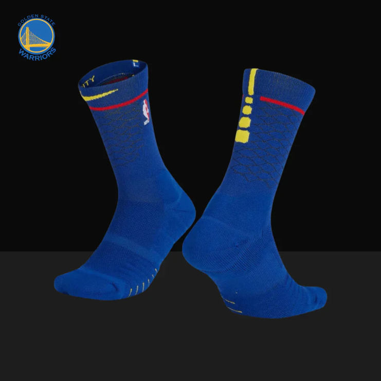 Hoop ArmourGolden State City Elite Socks-Maverick