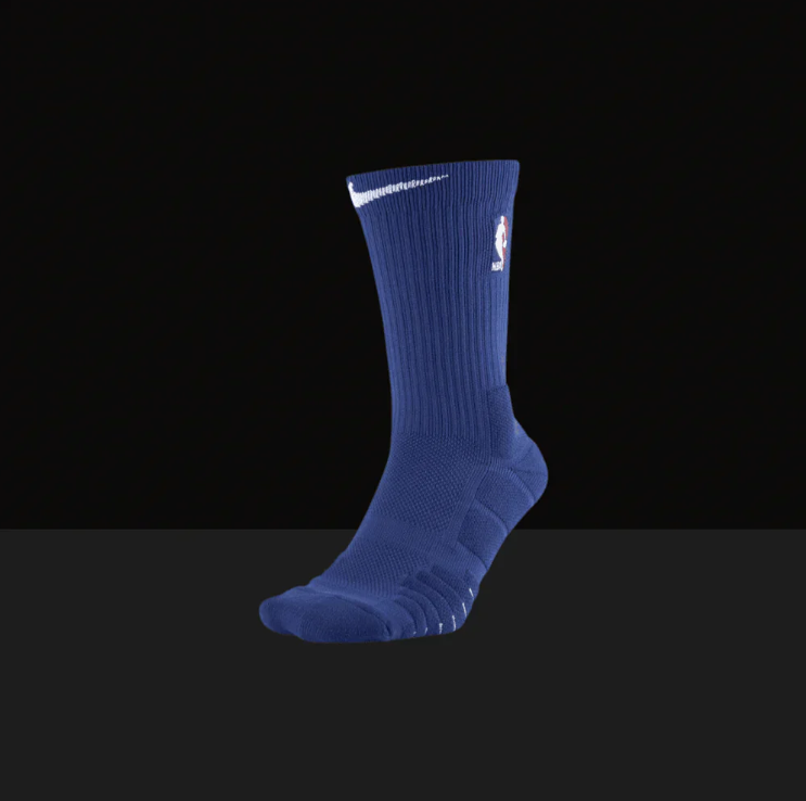 Hoop ArmourQuick Elite Socks Blue-Maverick