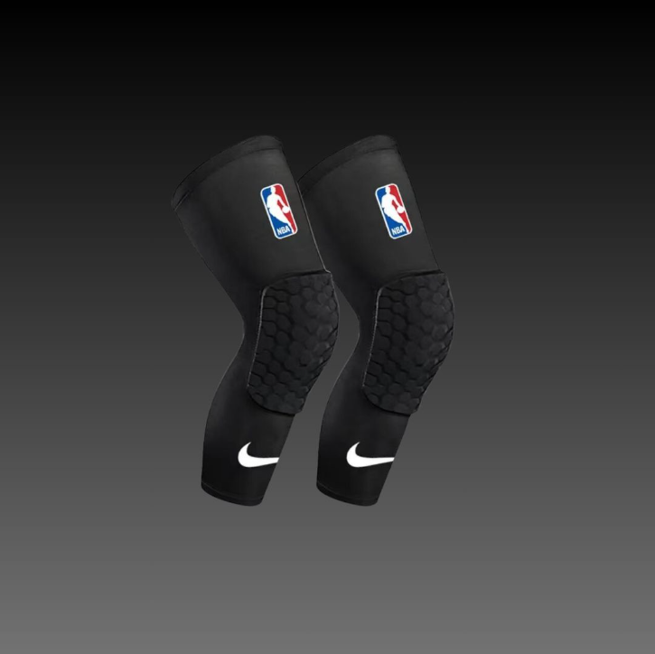 Elite Pro Black Compression Padded Knee Sleeve-Maverick