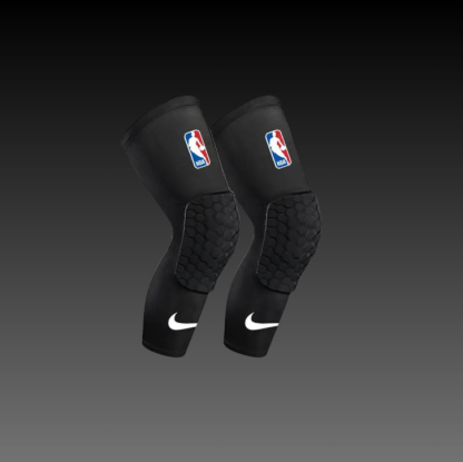 Elite Pro Black Compression Padded Knee Sleeve-Maverick